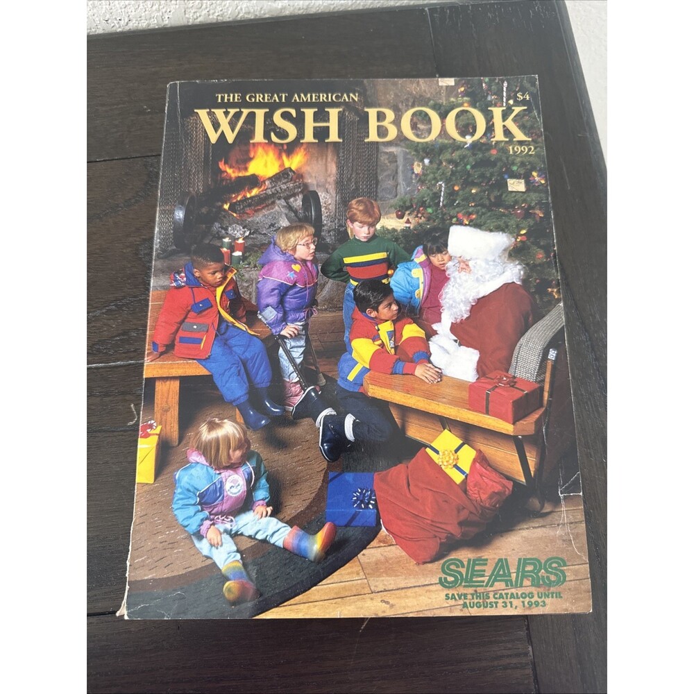 Vintage Sears 1992 The Great American Wish Book Catalog Christmas Toys